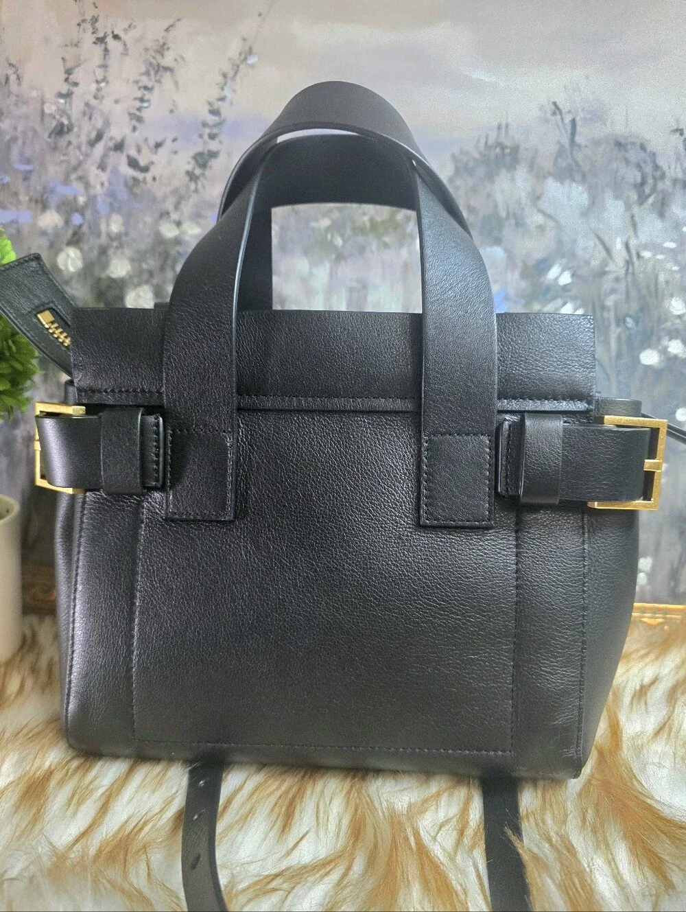Allsaints Perez mini with gold hardware NWOT
